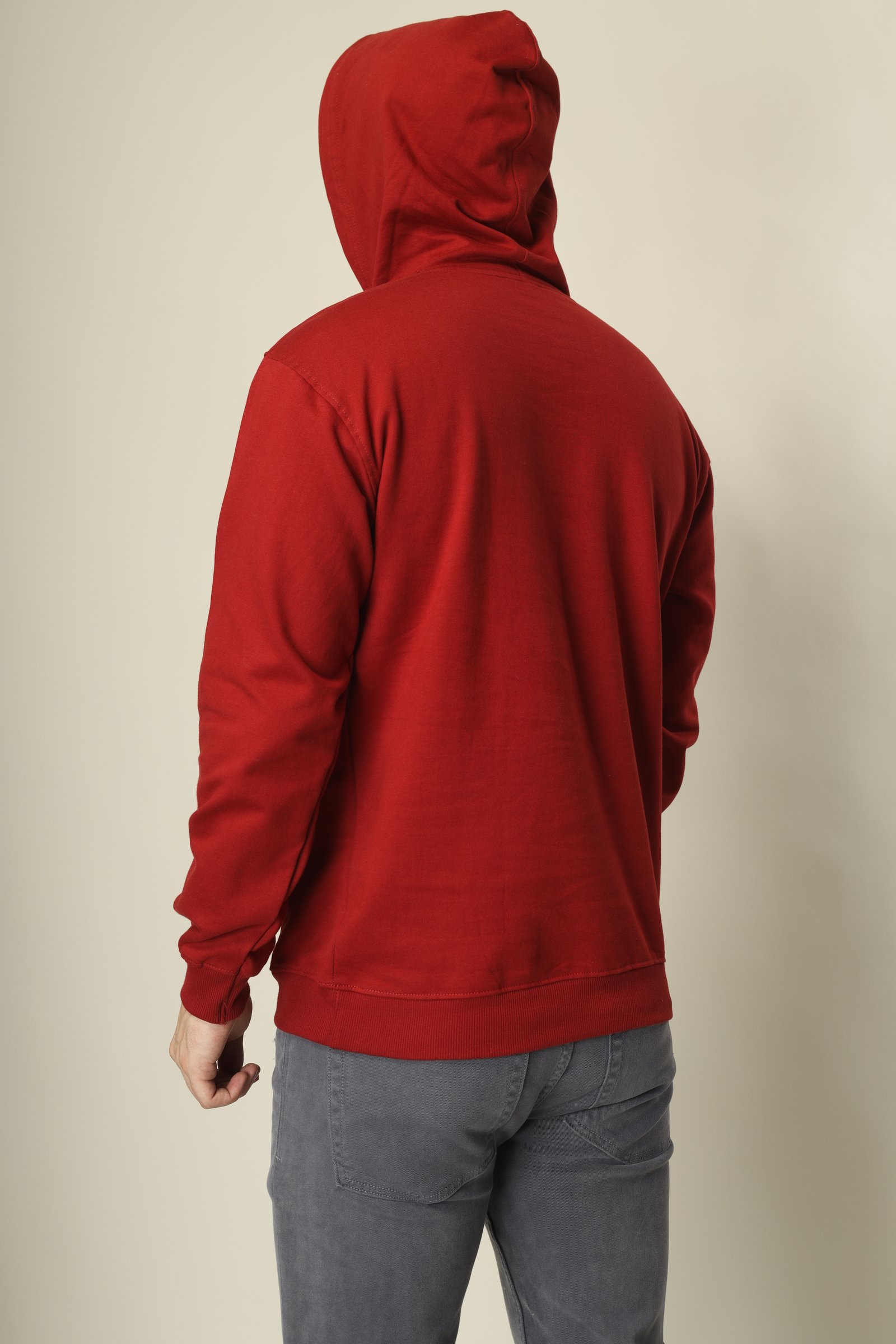 Cotton Hoodies-Unisex !! 300-Gsm French Terry Raising  (Without Branding )