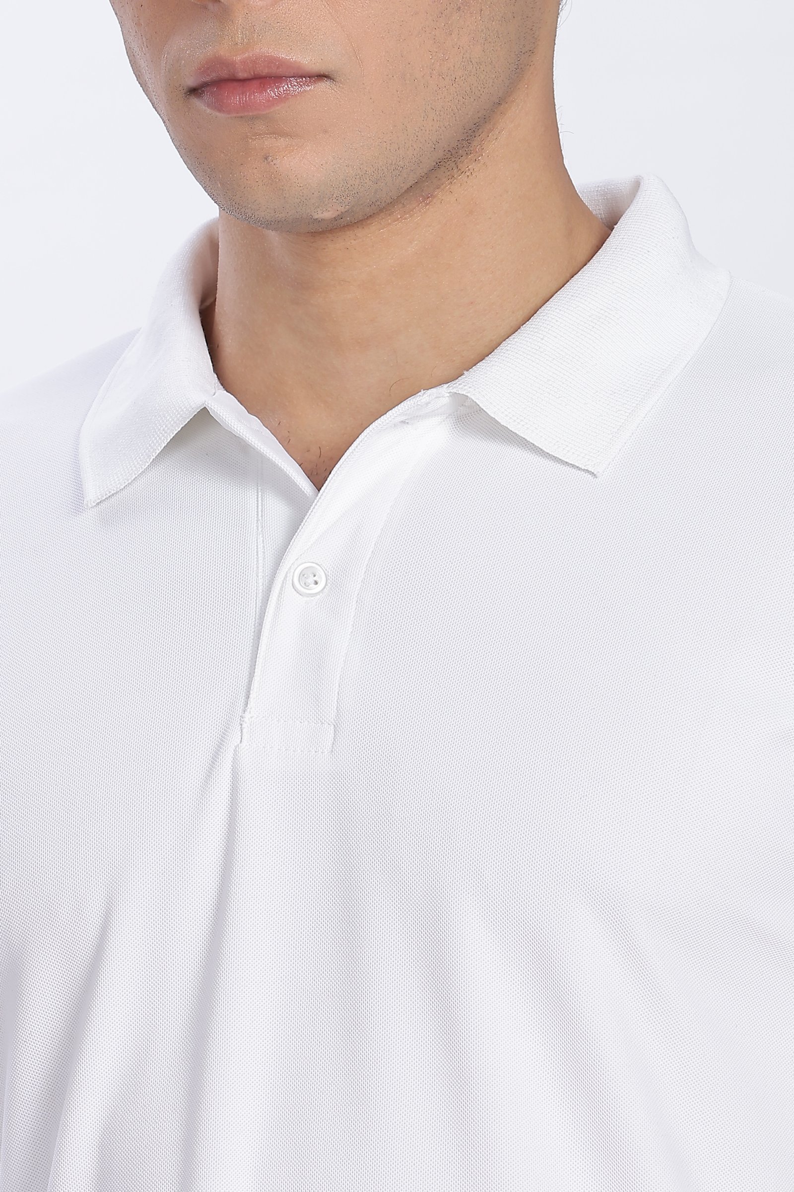 220-GSM Polo Collar (Polyester mars fabric)  (Without Branding )