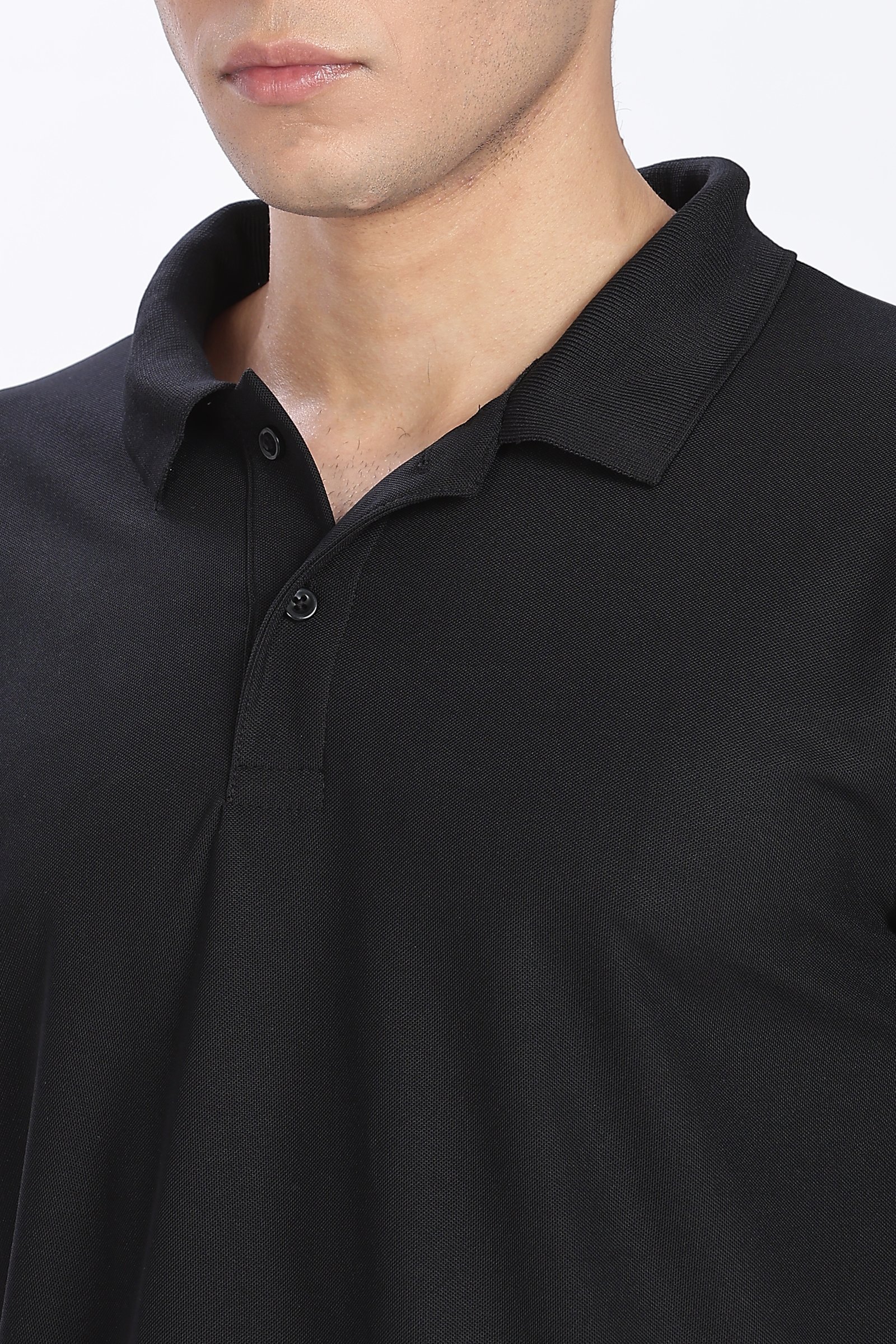 220-GSM Polo Collar (Polyester mars fabric)  (Without Branding )