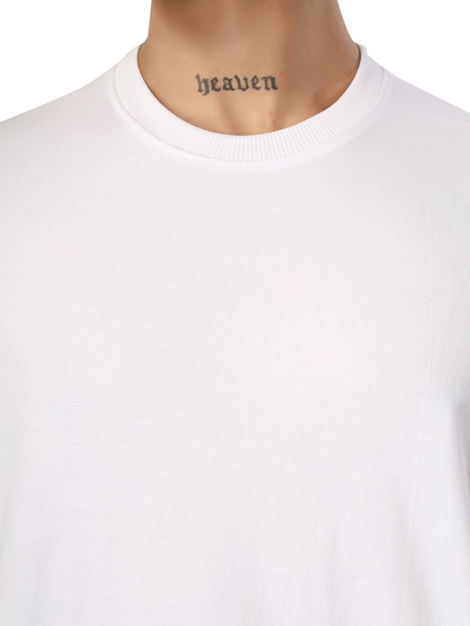 (240Gsm) French Terry Cotton Oversized T-Shirt - Unisex  (Without Branding )