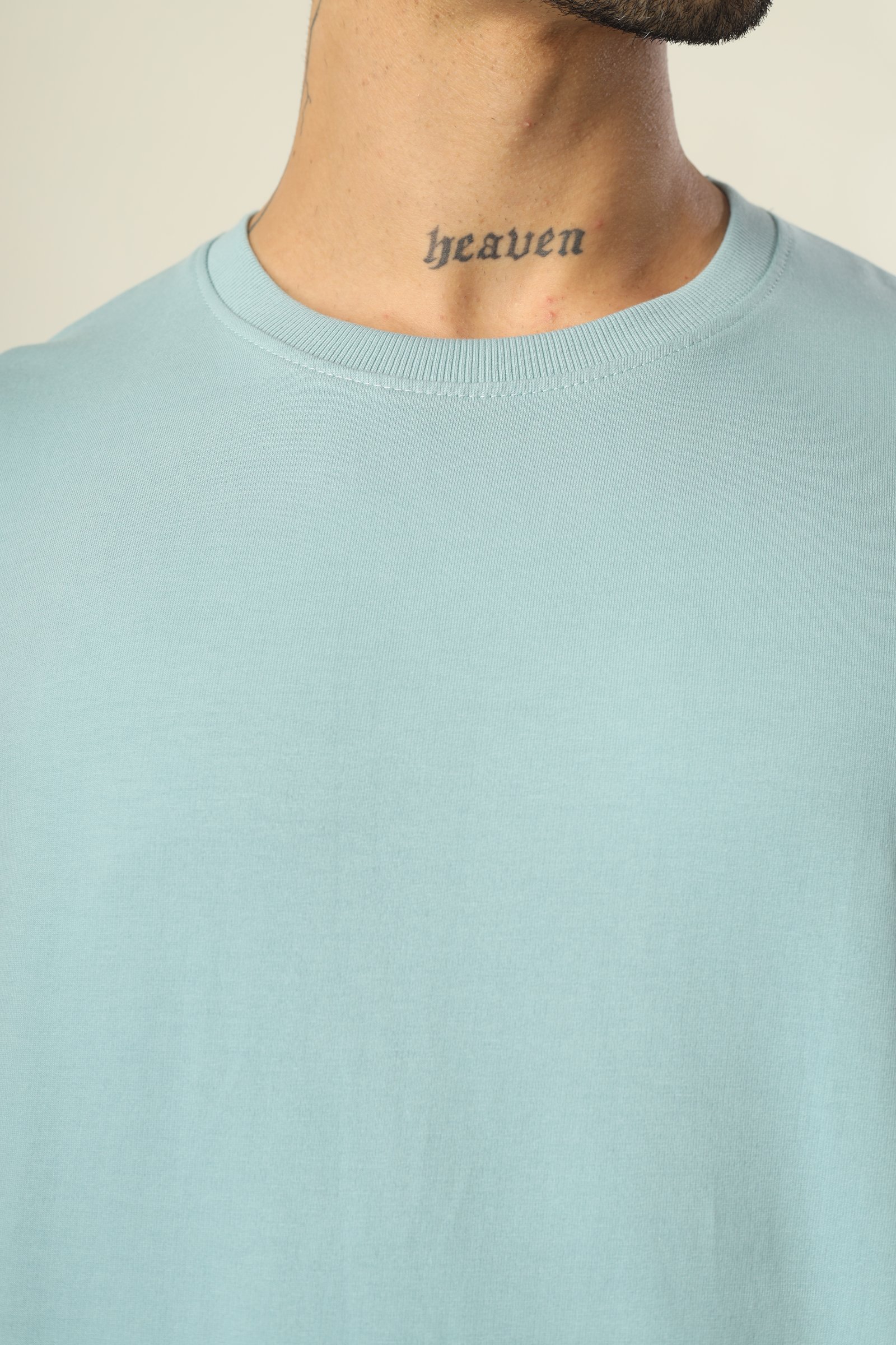 (240Gsm) French Terry Cotton Oversized T-Shirt - Unisex  (Without Branding )