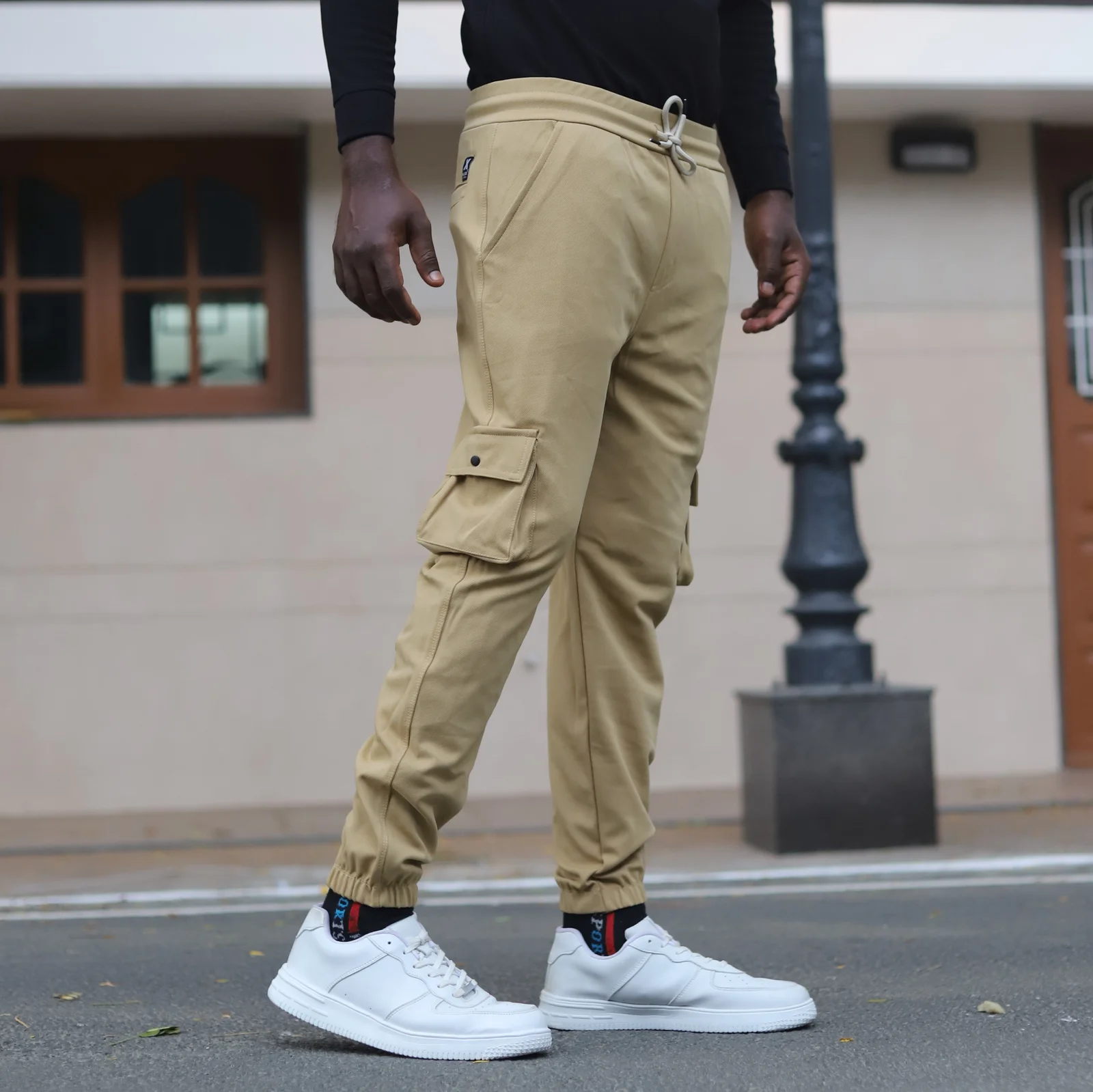 Lycra Cargo Pants With Five Pocket (Brand By Nuzox)
