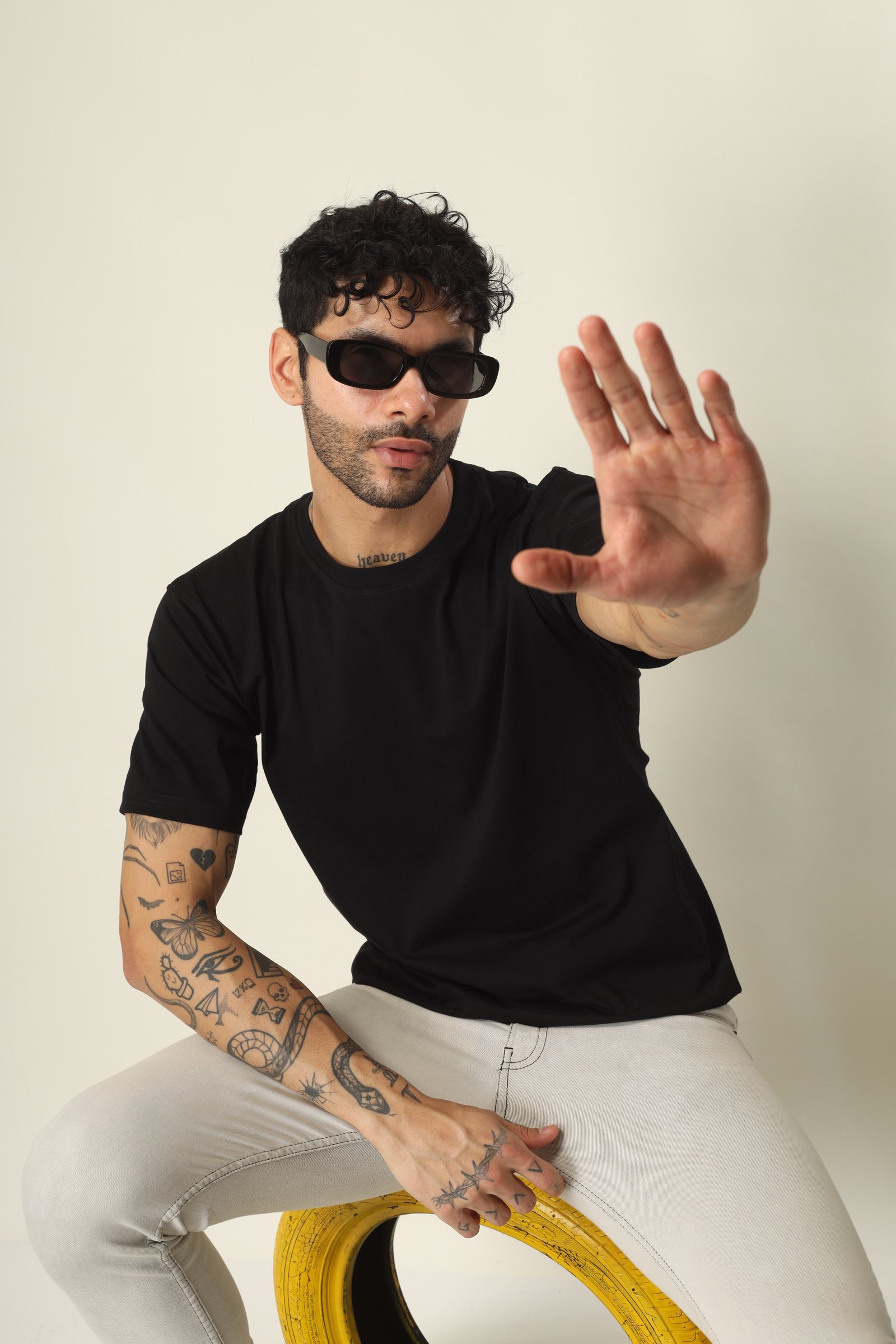 180 Gsm Regular Half Sleeve (Single Jersey Cotton)  (Without Branding )