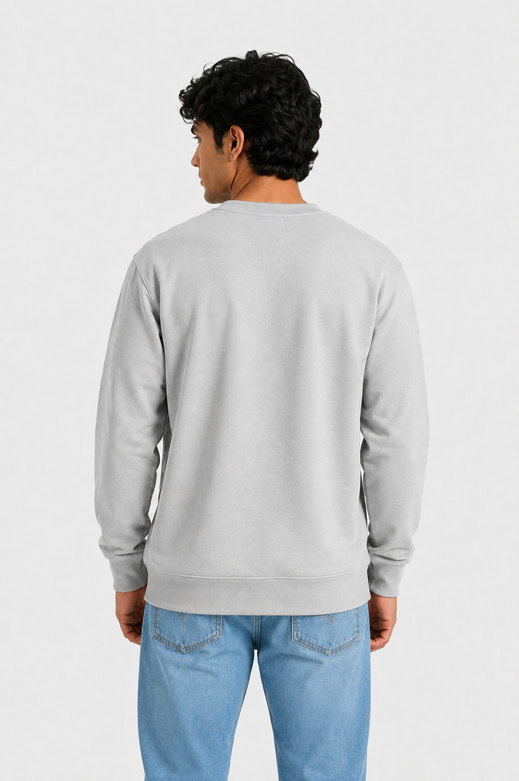 Cotton Sweatshirt-Unisex!! 240Gsm French Terry  (Without Branding )