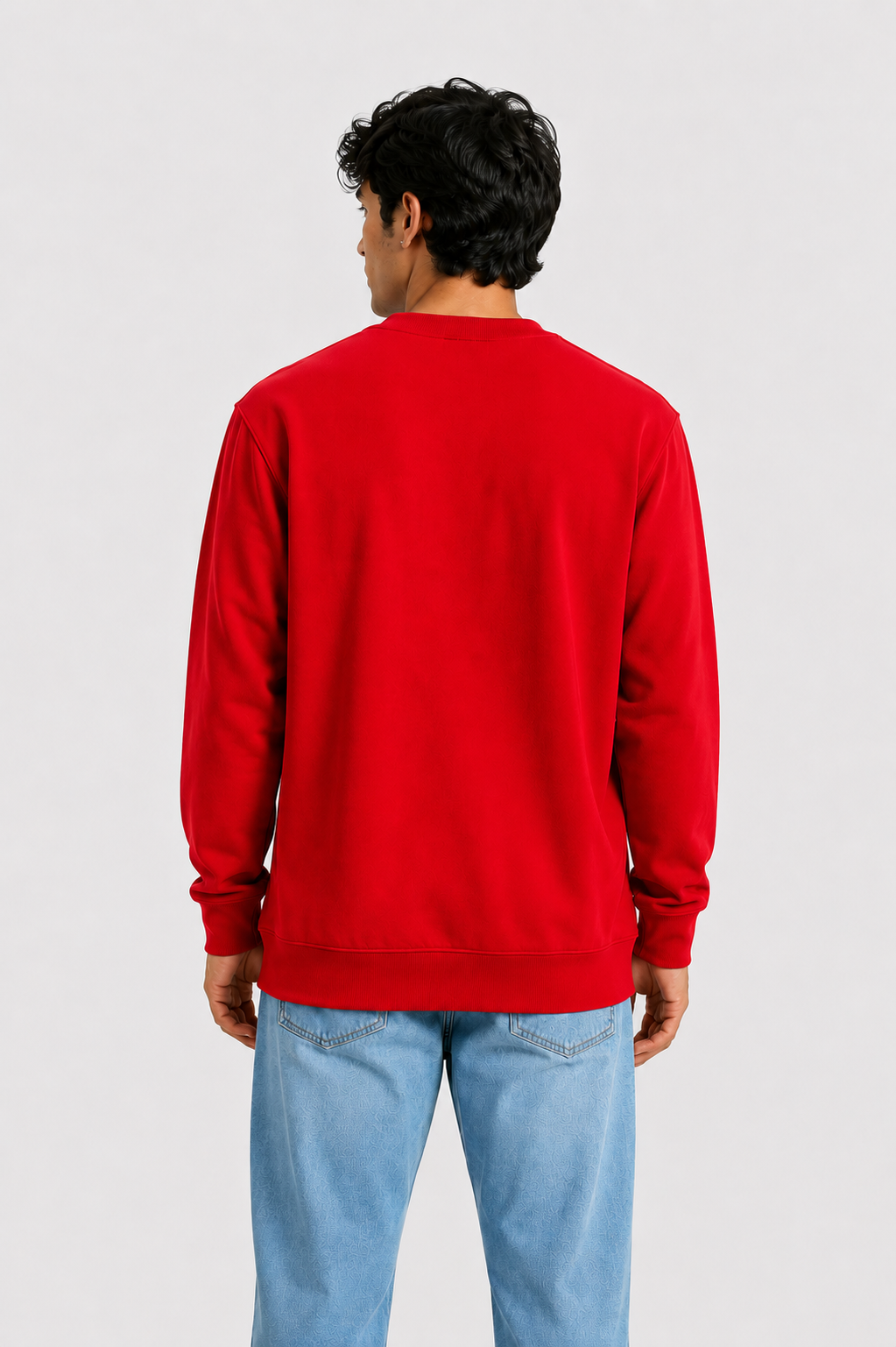 Cotton Sweatshirt-Unisex!! 240Gsm French Terry  (Without Branding )
