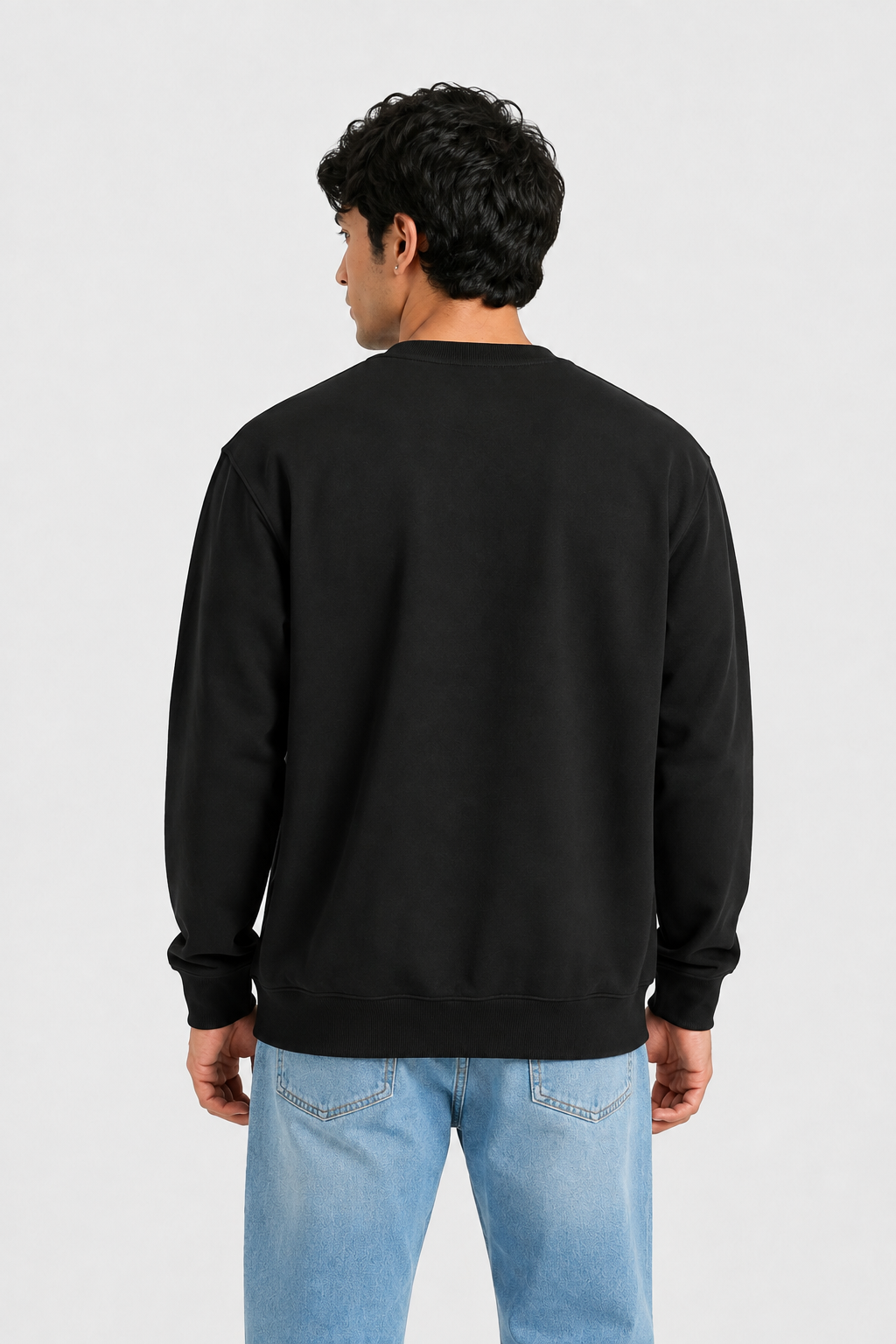 Cotton Sweatshirt-Unisex!! 240Gsm French Terry  (Without Branding )