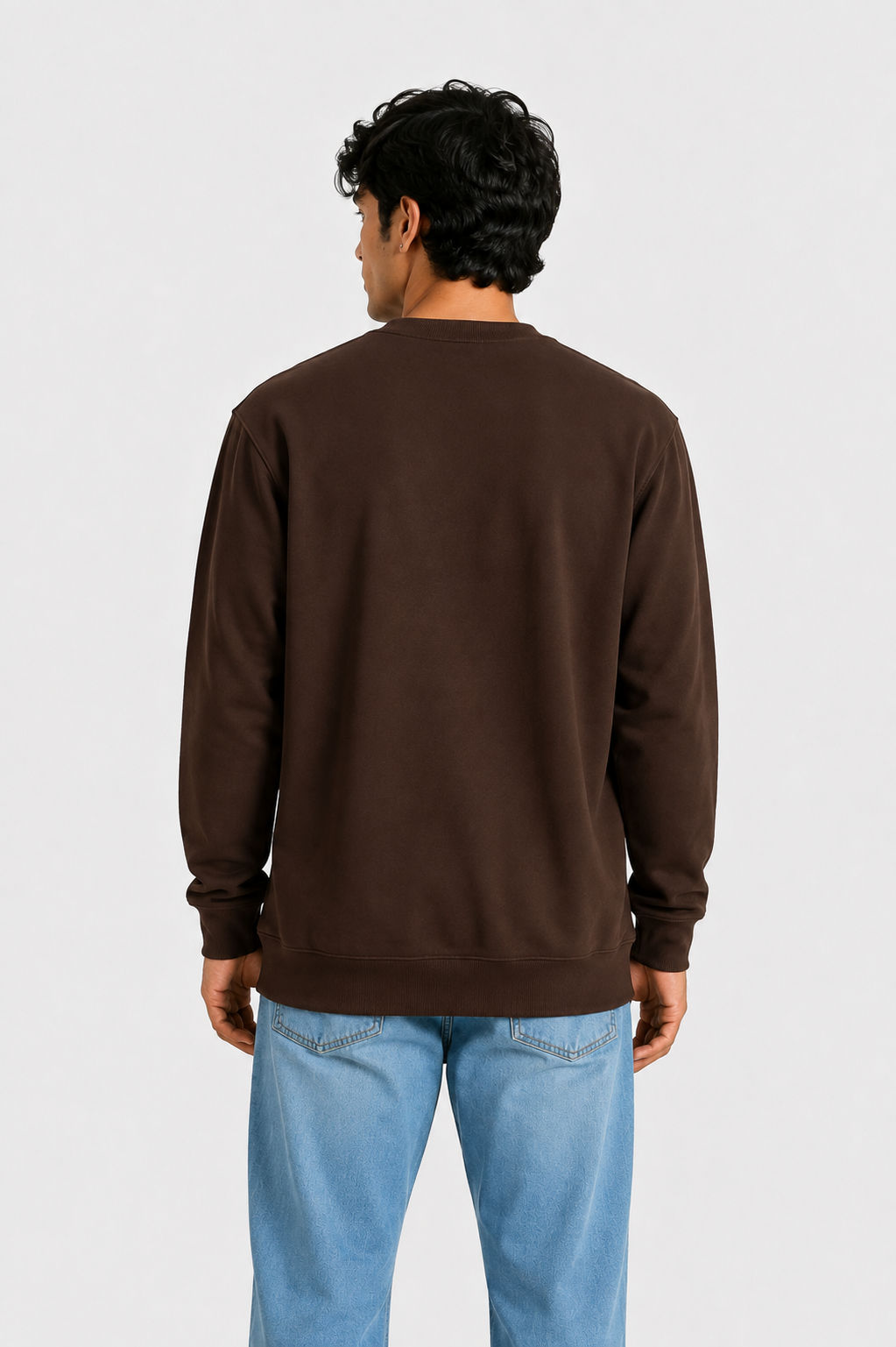 Cotton Sweatshirt-Unisex!! 240Gsm French Terry  (Without Branding )